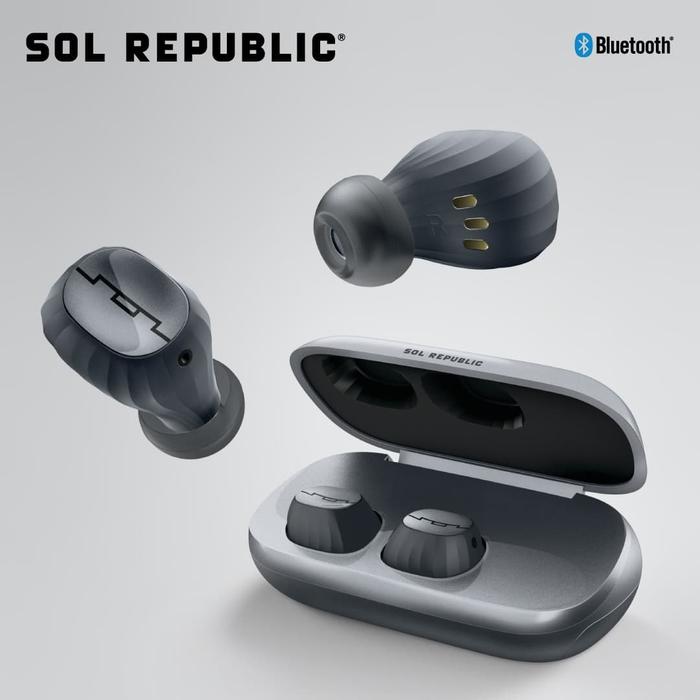 Promo AMPS AIR 2.0 True Wireless Earphone SOL REPUBLIC Black Cicil 0 3x Jakarta Barat Marley Indonesia Tokopedia