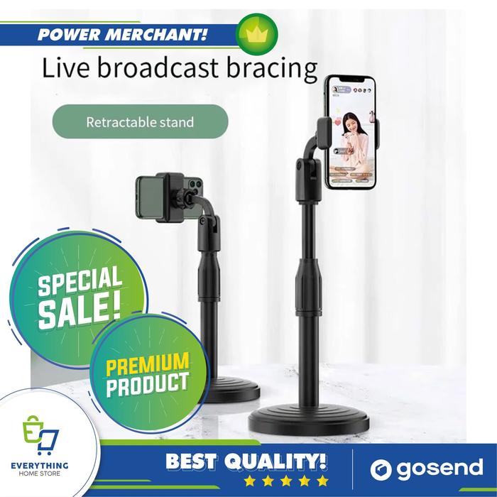Gambar Monopod Universal Phone Stand Holder Teleskopik dari Everything Home Store undefined Tokopedia