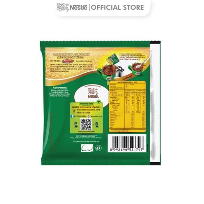 Gambar Milo Activ-Go Sachet 22gr x 11 dari Sekar_fun undefined Tokopedia