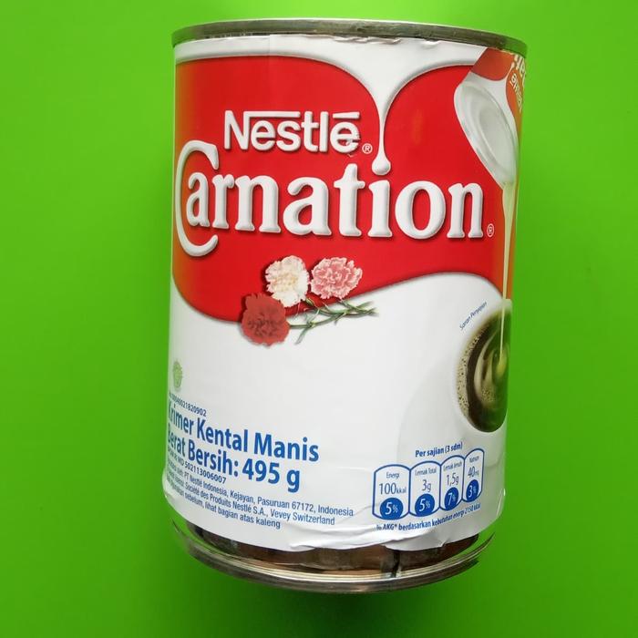 Gambar Susu Krimer Kental Manis Nestle Carnation 495gr dari Cahaya Mas Abadi 99 undefined Tokopedia