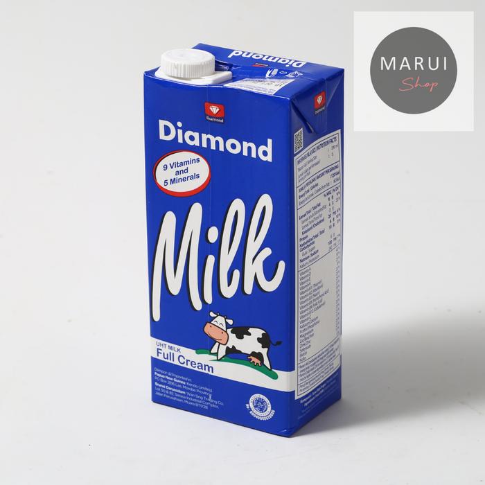 Gambar susu uht diamond full cream 1 liter dari MARUI SHOP undefined Tokopedia