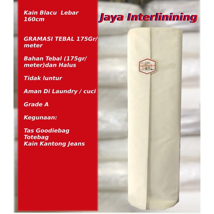 Gambar BLACU kain Belacu Super Kain HARGA PER METER Lebar 160 CM dari ZHUMAR JAYA INTERLINING undefined Tokopedia
