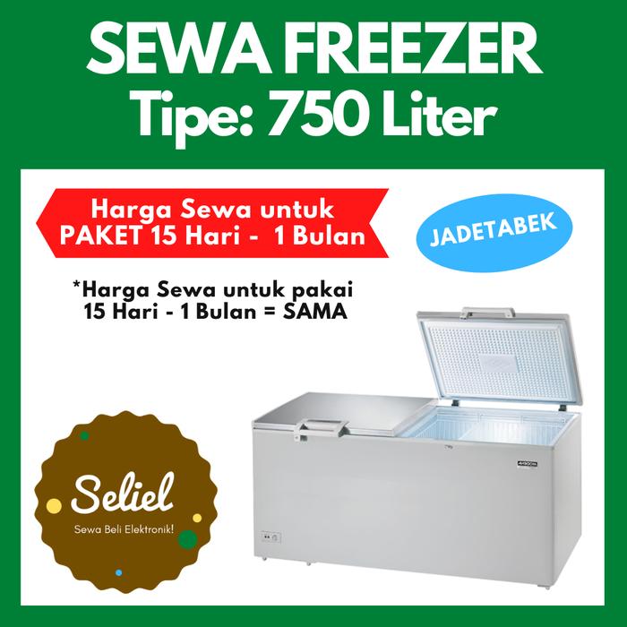 Gambar SEWA (15 Hari-1 Bln) Freezer 750 Ltr Murah RSA CF 750 GEA CF750 Modena - Harga Sewa Saja dari Sewa Beli Elektronik undefined Tokopedia