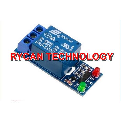 Gambar Module Relay 1 Channel Ch 5V 220V AC Module optocoupler dari Rycan Technology undefined Tokopedia