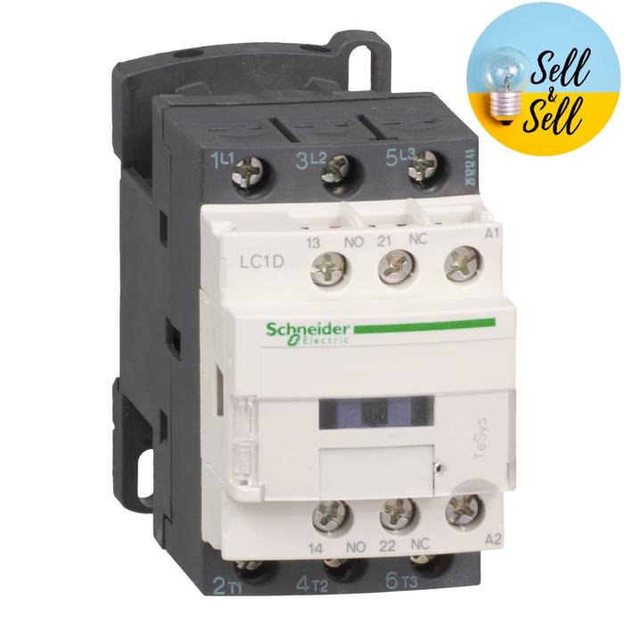 Gambar Contactor / Kontaktor Schneider Koil AC tipe LC1D12 B7 D7 E7 F7 M7 Q7 - M7 220V dari Sell & Sell undefined Tokopedia