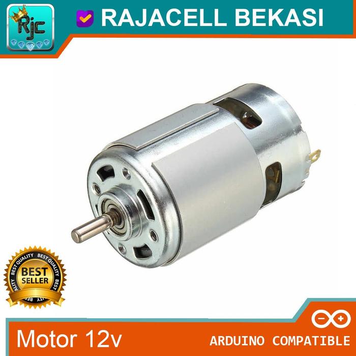 Gambar Motor DC High Speed Torque 12v - 24v 2000-4000RPM untuk Bor Gerinda dari Rajacell Bekasi undefined Tokopedia