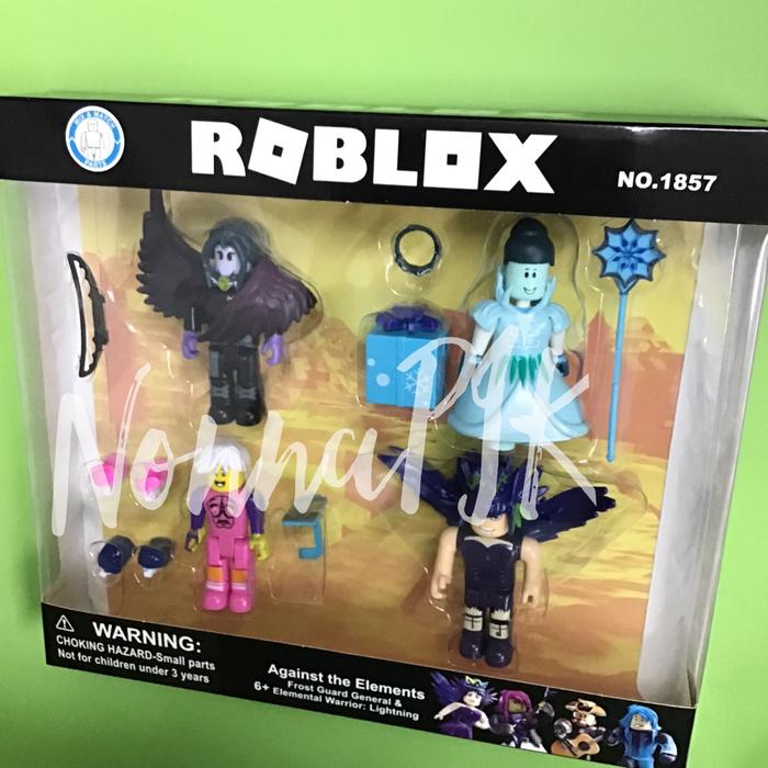 Gambar Mainan Anak Roblox Game Action Figure Against the Elements - Box Hitam dari NonnaPIK undefined Tokopedia