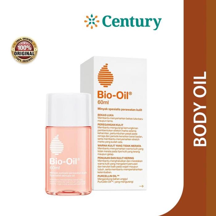 Gambar Bio Oil 60Ml / Bekas Luka / Stretch Mark / Selulit / Kulit Kering dari Apotik Century undefined Tokopedia