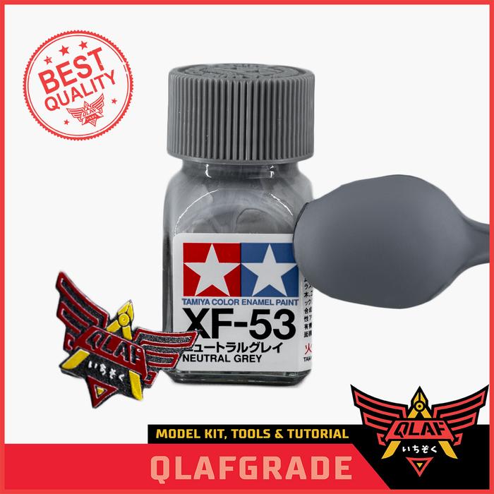 Gambar Tamiya Enamel XF53 XF 53 Neutral Grey cat Gundam model Kit paint dari Wahkhilaf undefined Tokopedia