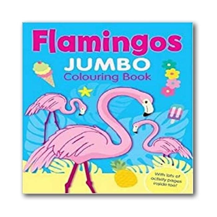 Download Jual Flamingo Jumbo Colouring Book 9781788241083 Jakarta Timur Periplus Tokopedia