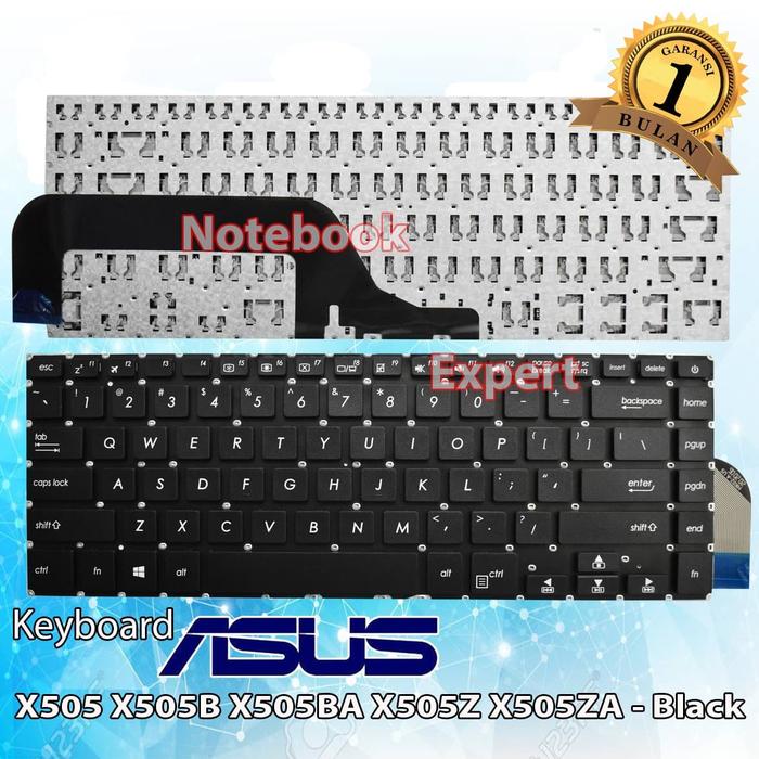 Gambar Keyboard Asus X505 X505B X505BA X505Z X505ZA - Black dari notebookexpert undefined Tokopedia