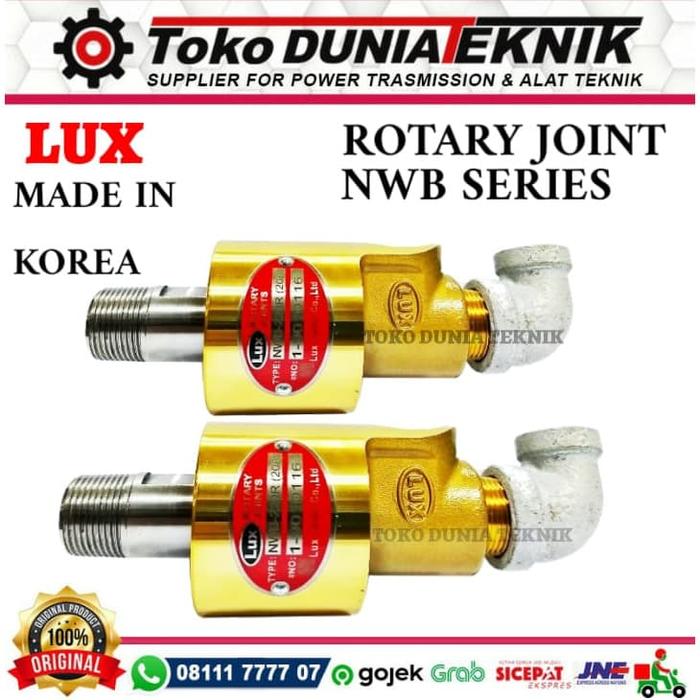 Gambar LUX ROTARY JOINT NWB 3/4" (LEFT / RIGHT) dari DUNIA TEKNIK NUSANTARA undefined Tokopedia