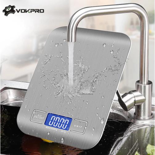 Gambar Timbangan Digital Elektronik Penimbang Makanan Dapur dengan Lcd 10kg - 5 KG dari Acc Perhiasan undefined Tokopedia
