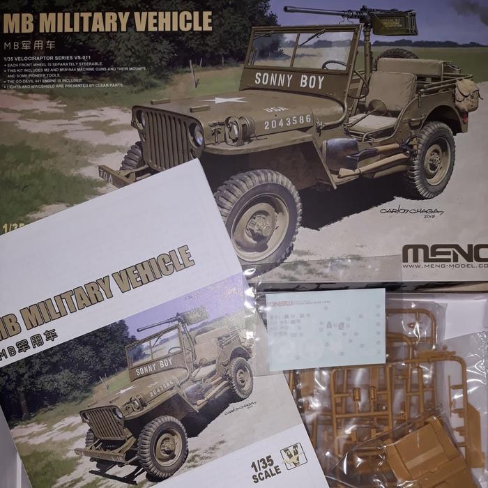 Gambar mokit meng armor 1/35 VS-011 "MB Military Vehicle" dari peterandpartner undefined Tokopedia