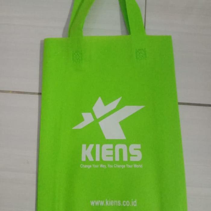 Gambar tas goodie bag/tas spunbond/tas kain/tote bag - Hijau Muda dari tas goodie bag undefined Tokopedia