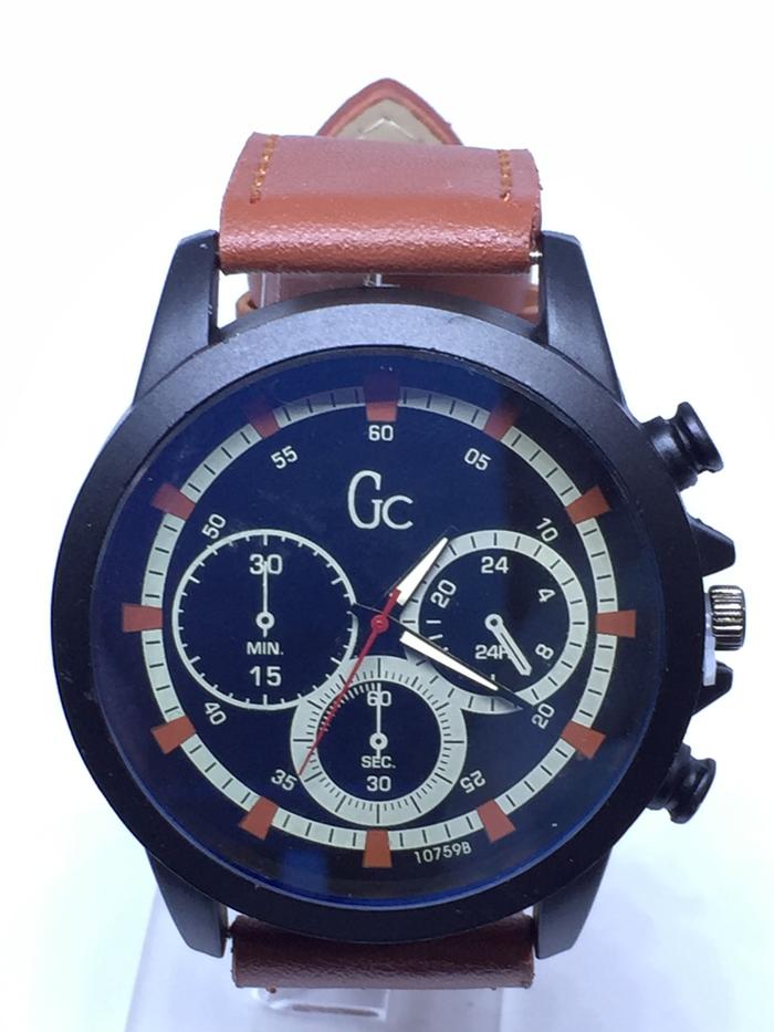 Gambar Jam Tangan Pria Wanita Trendy 10759B Tali Rubber -COD [MS] - Brown dari MerpatiPedia undefined Tokopedia