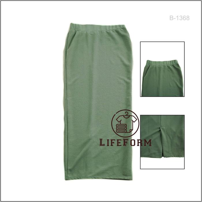 Gambar Rok Span Panjang Katun Monggi[B1368] - All Size dari LifeForm undefined Tokopedia