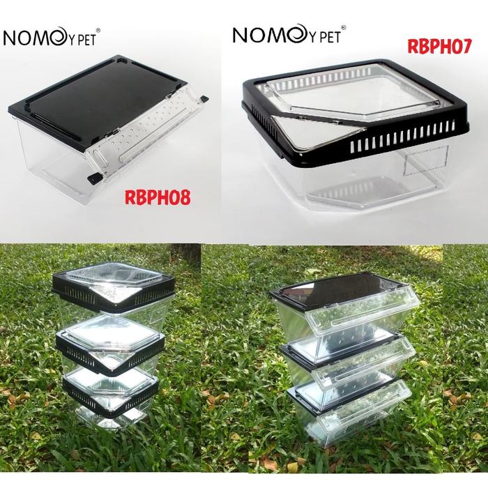 Gambar Breeding Box | Reptile Box | Kandang Tarantula Enclosure | Feeding Box - RBH8 24x16.5x10, ---- dari Mulia Jaya Tortuga undefined Tokopedia