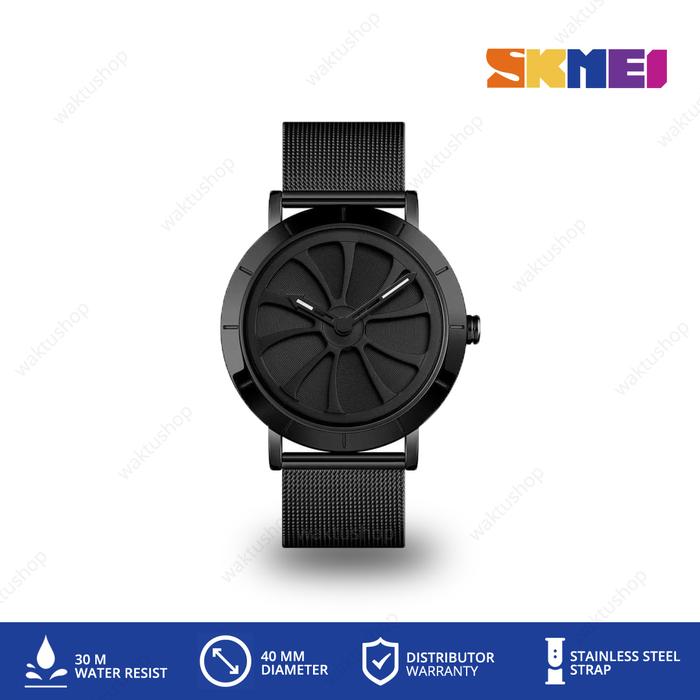 Promo SKMEI 9204 Original Arloji Jam Tangan Rantai Pria Analog