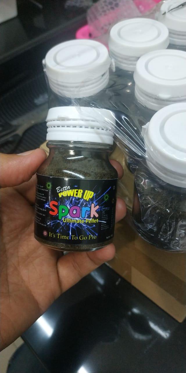 Gambar Betta Power Up Spark 45gr dari Alpha Aquatic Pets undefined Tokopedia