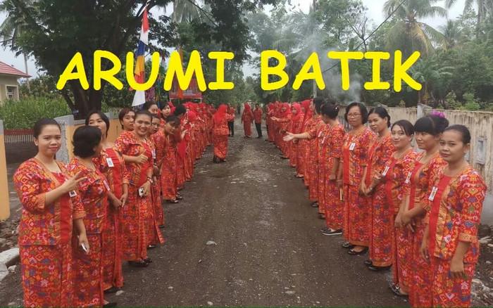 Gambar Seragam Batik Wanita PKK Posyandu Arisan Panitia Pernikahan Instansi - sample kain dari BATIK TULIS NINGRAT undefined Tokopedia