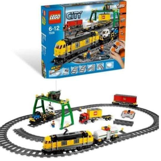 Lego City 7939 Cargo Train With Remote Pparadise17