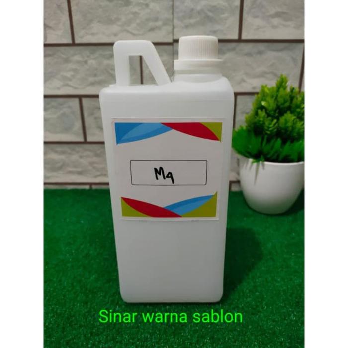 Gambar minyak M4 dan M4 murni 1liter - m4 murni dari Nw sablon undefined Tokopedia