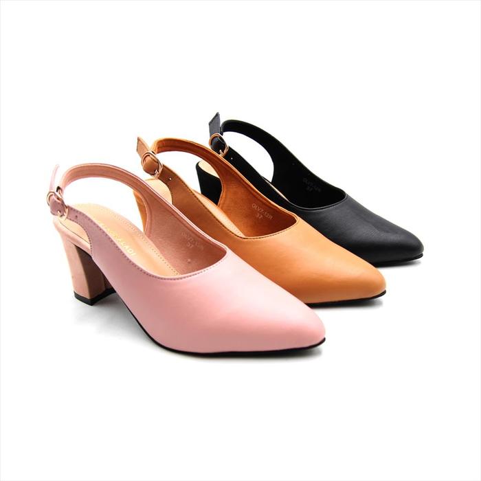 Gambar YONGKI KOMALADI HEELS OLV7-12R-HT/CM/PC - HITAM, 38 dari Yongki Komaladi undefined Tokopedia
