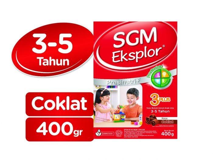Gambar SGM Eksplor 3+ Rasa Coklat 400gr - Susu Formula Anak dari TOKO MURSALIM undefined Tokopedia