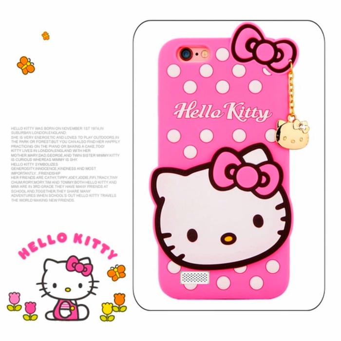 Jual Oppo Neo A33 A31 Hello Kitty 3D Silikon Soft Case Casing