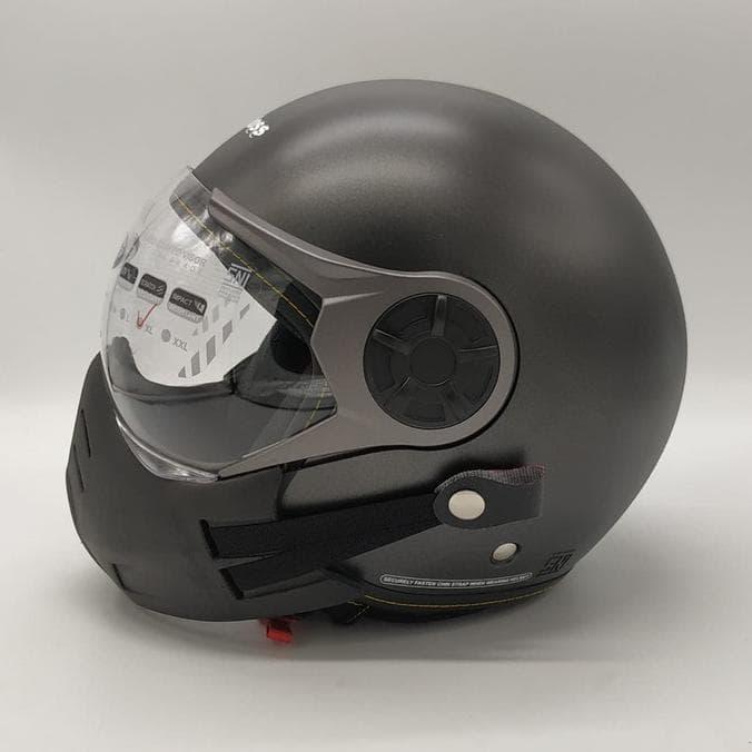 Cargloss Yrm Helm Cargloss Half Face Helm Cargloss YRM Visor