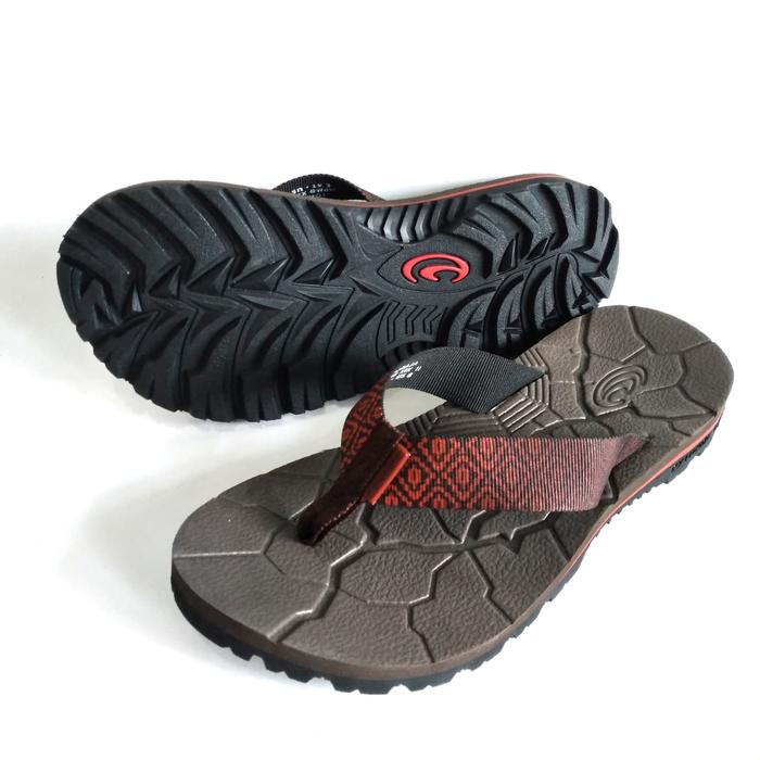 Gambar SANDAL CONNEC TORAJA / SANDAL JEPIT GUNUNG / SANDAL CONNEC ORIGINAL - Orange, 43 dari Billionaire Shoes undefined Tokopedia