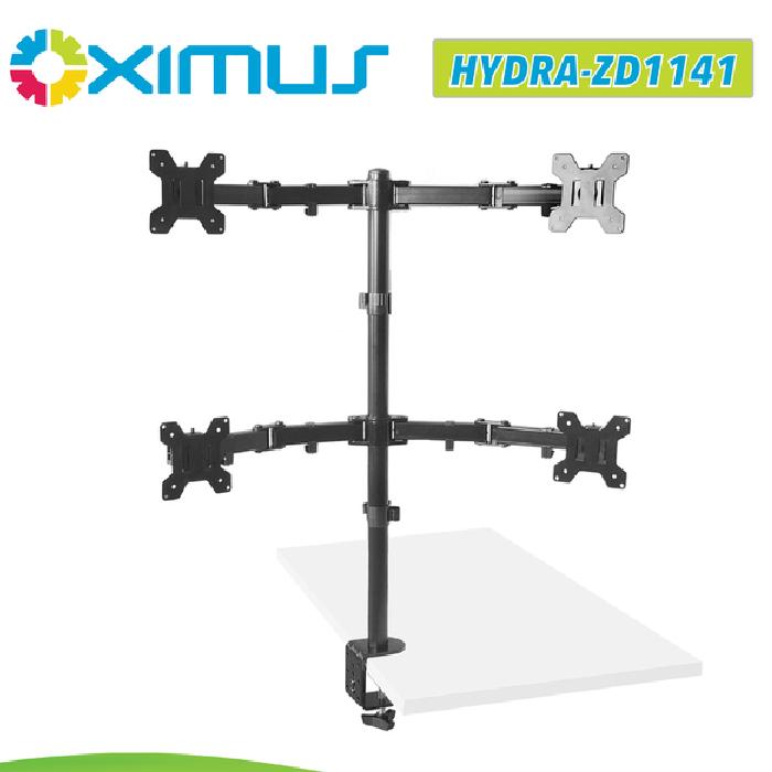 Gambar BRACKET MONITOR 13-27" JEPIT MEJA 4 ARM LENGAN ZD 1141 DESK LED LCD TV dari Toko Optima Kirana undefined Tokopedia