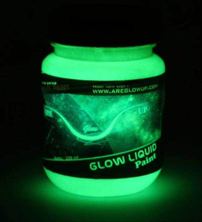 Gambar Cat Glow In the Dark Liquid Mr. Green (250 ml) dari ranustore0027 undefined Tokopedia
