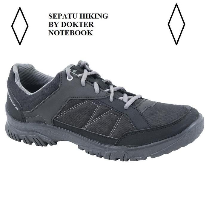 Gambar SEPATU HIKING MEN'S NH100 COUNTRY WALKING SHOES - QUECHUA dari Dokter notebook undefined Tokopedia