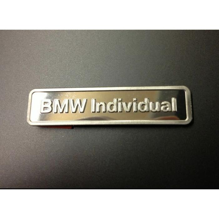 Jual Original BMW Individual Badge Logo Emblem untuk Velg dll - Jakarta ...