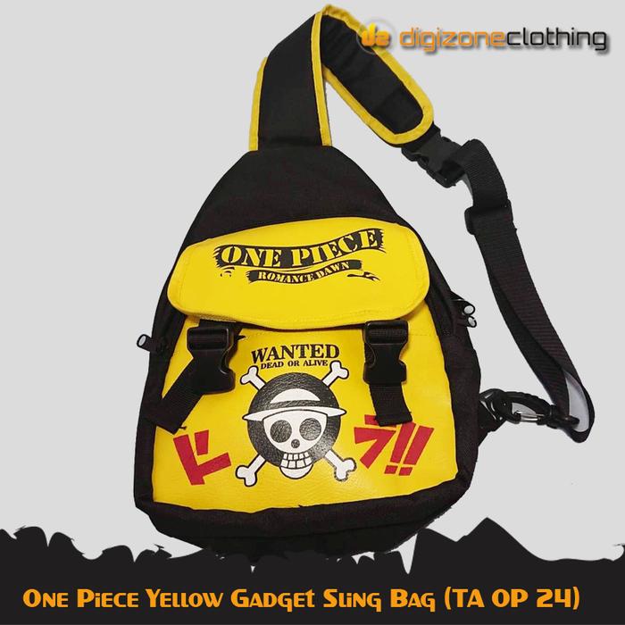 Jual Tas Selempang Anime One Piece Straw Hat Luffy Yellow Gadget Ta Op 24 Kota Yogyakarta Animecloth Tokopedia