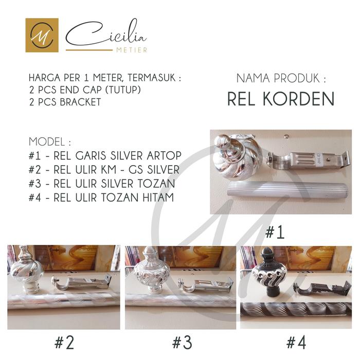 Gambar REL KORDEN - BATANG GORDEN - ROLLET GORDYN MURAH DENGAN ALAT dari CMetier undefined Tokopedia