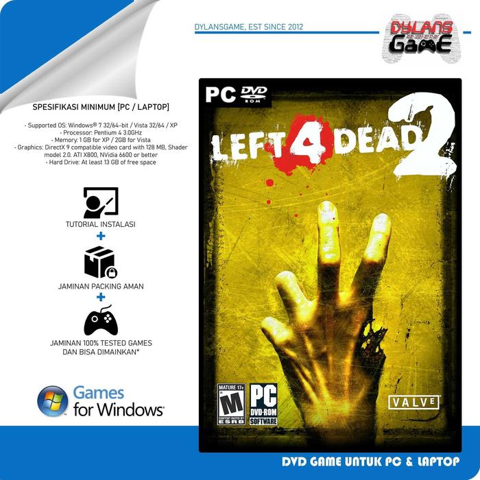 Jual Left Dead DVD Game PC PC Games Kota Makassar