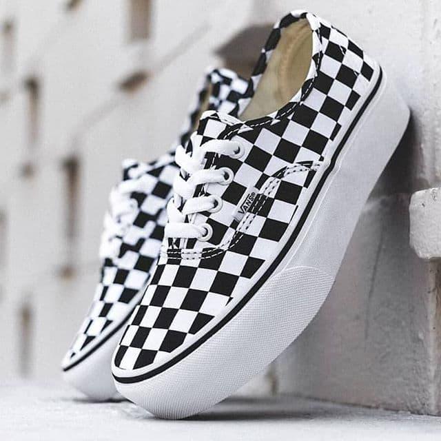 vans authentic platform 2.0 checkerboard