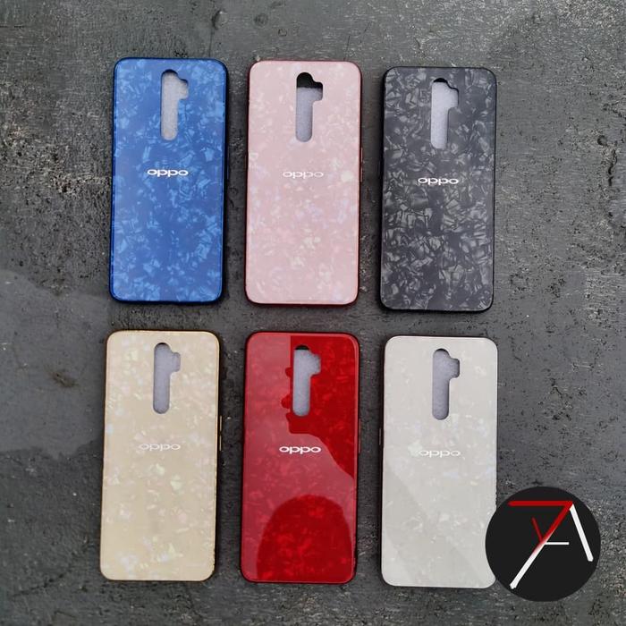 Gambar Oppo A5 2020 Shiny Shell Shining Chrome Diamond Glass Hard Case Cover - Merah, Oppo A5 2020 dari 17 Agustus Case undefined Tokopedia