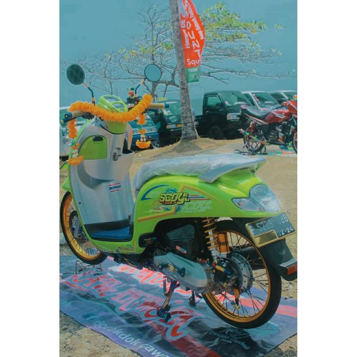 Gambar Striping Scoopy Kontes New Design dari Dapssticker undefined Tokopedia