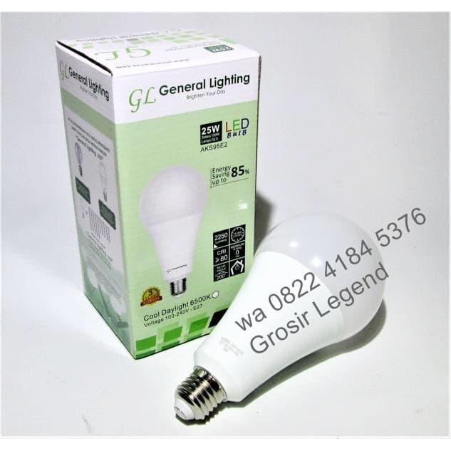 Gambar Lampu led bulb bohlam General Lighting 25 watt dari GROSIR LEGEND undefined Tokopedia