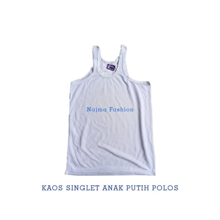 Gambar Kaos dalam anak kaos anak ukuran L3 / LLL / XXL dari RAHTA STORE undefined Tokopedia