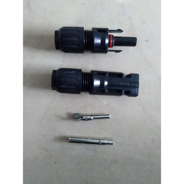Gambar MC4 Connector dari toko panel surya surabaya undefined Tokopedia