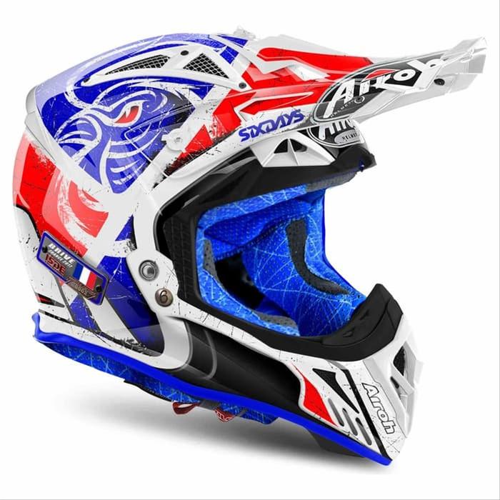 Jual Helm Airoh Aviator Six Days France 