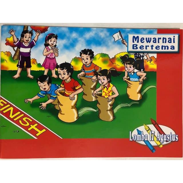 Jual Buku Mewarnai Bertema Lomba 17 Agustus Kota Bekasi Kinantikomik Tokopedia