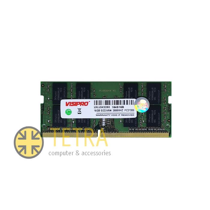 Jual Memory / RAM 16GB DDR4 PC21300 VISIPRO SODIMM / LAPTOP - Kota ...