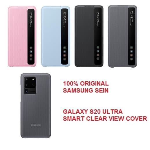 Flip Cover S20 Cover Original Tokopedia Samsung S20 Ultra Smart
