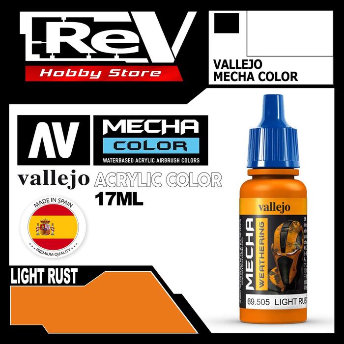 Gambar VALLEJO LIGHT RUST WASH MECHA COLOR CAT MODEL KIT AIRBRUSH KUAS GUNDAM dari RevHobby Store undefined Tokopedia